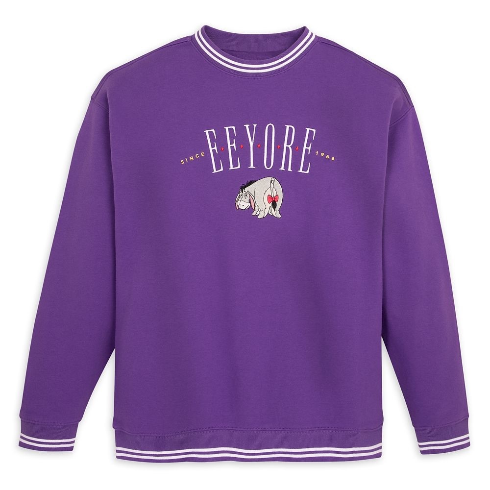 Disney Purple Eeyore Crewneck Sweater